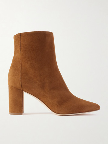 MANOLO BLAHNIK Rosie 70 suede ankle boots