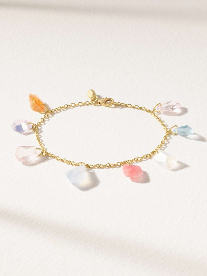 Pippa Small 18-karat Gold Multi-stone Bracelet