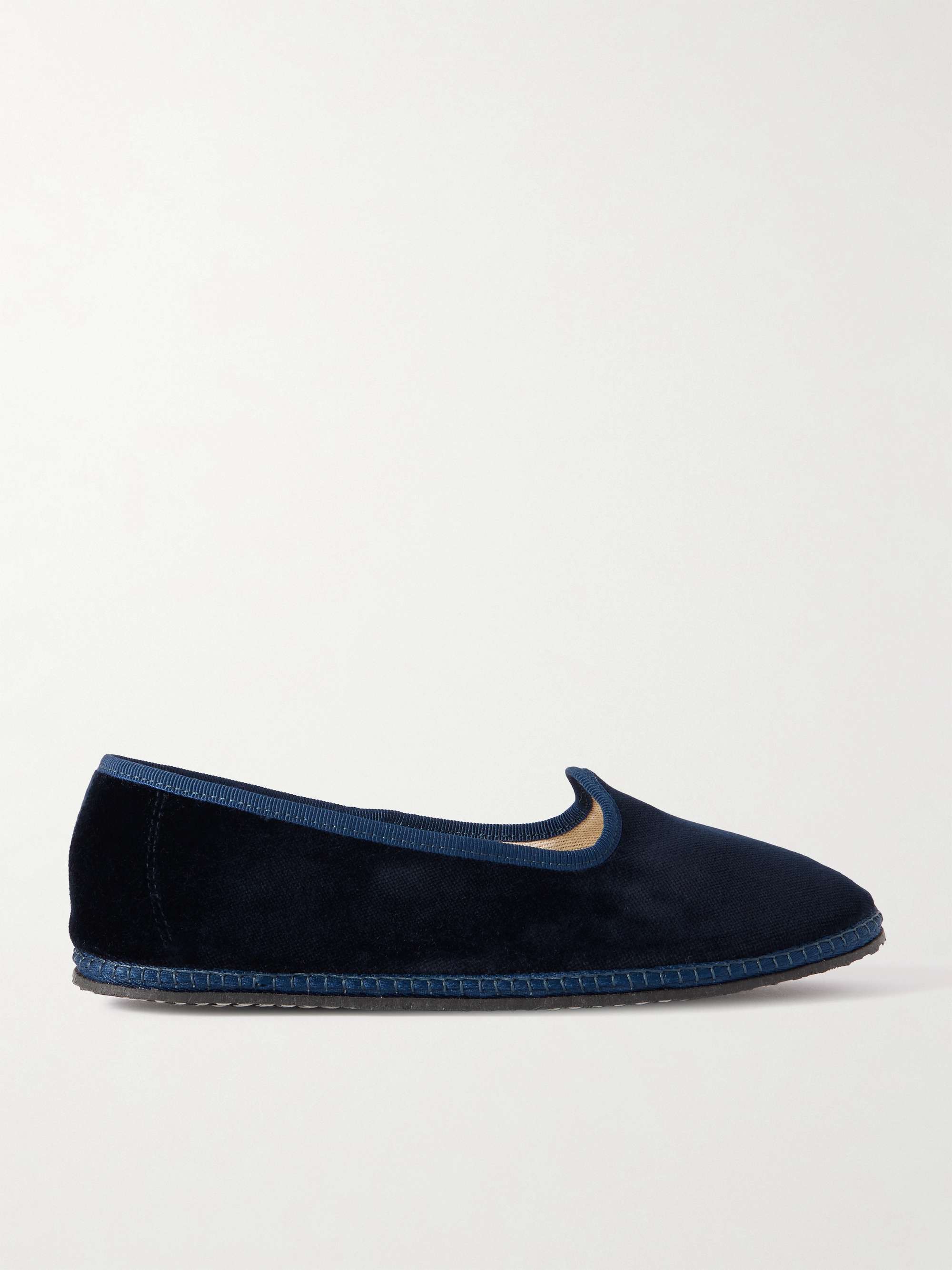 VIBI VENEZIA Velvet slippers | NET-A-PORTER