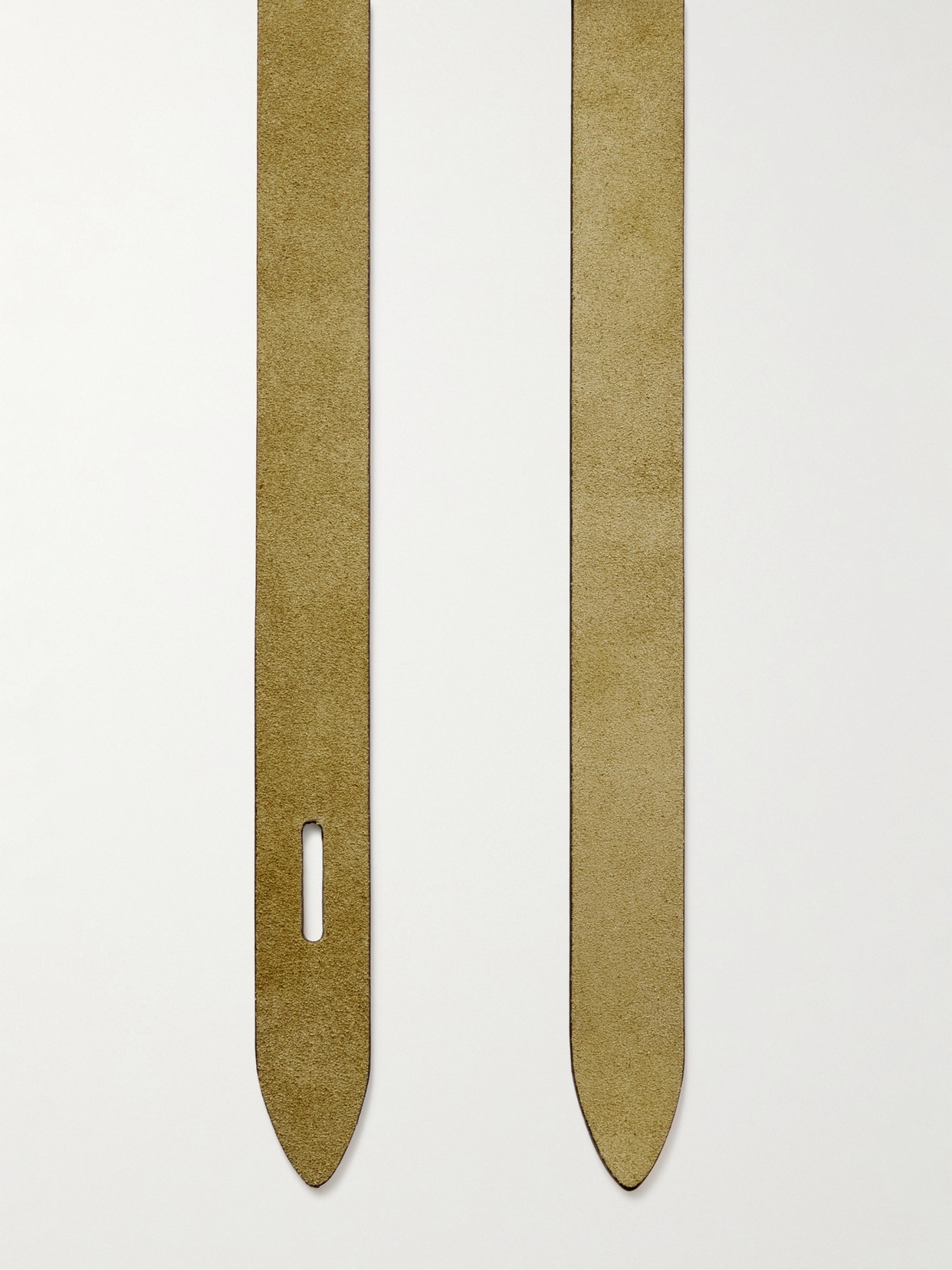 Isabel Marant Lecce Suede Belt In Brown