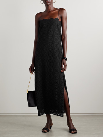 Matteau Broderie anglaise cotton maxi dress