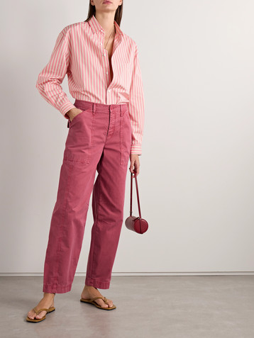 Matteau Cotton-twill straight-leg cargo pants