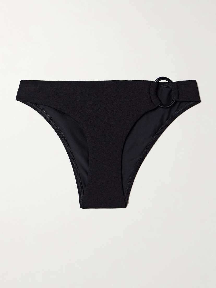Matteau Embellished Stretch Recycled Bikini Briefs