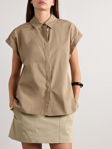 Matteau Organic cotton-poplin shirt