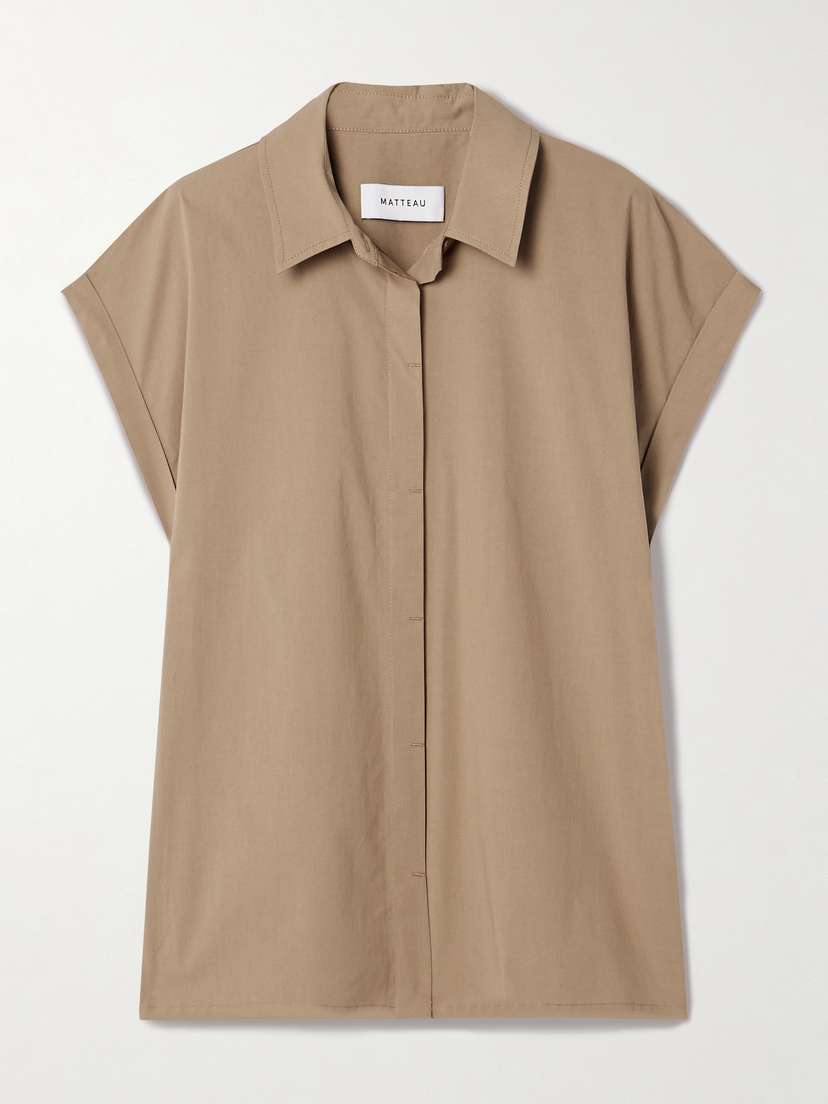 Matteau Organic Cotton-poplin Shirt