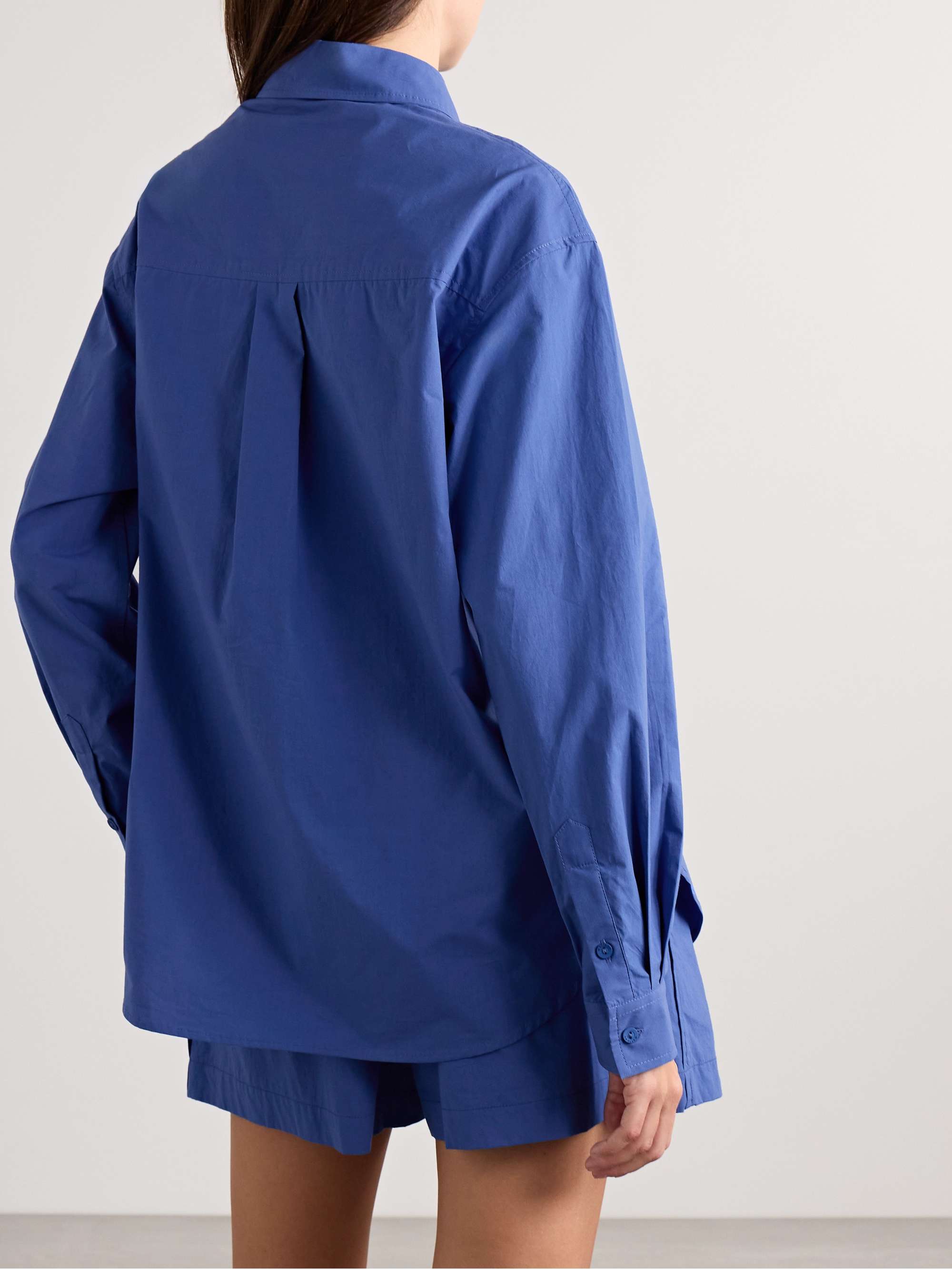 MATTEAU Cotton-poplin shirt
