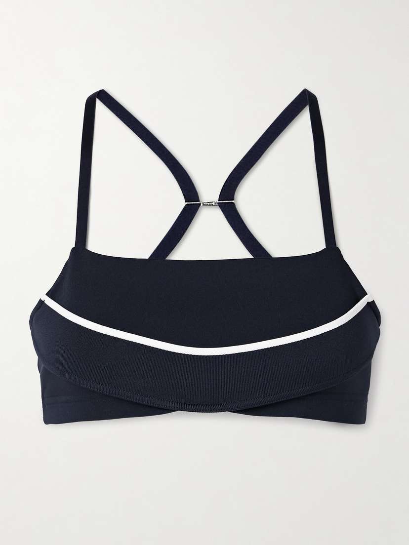 Nike + Jacquemus Nrg Appliquéd Stretch-jersey Sports Bra