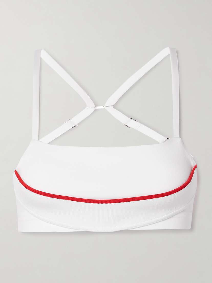 Nike + Jacquemus Nrg Appliquéd Stretch-jersey Sports Bra - x large