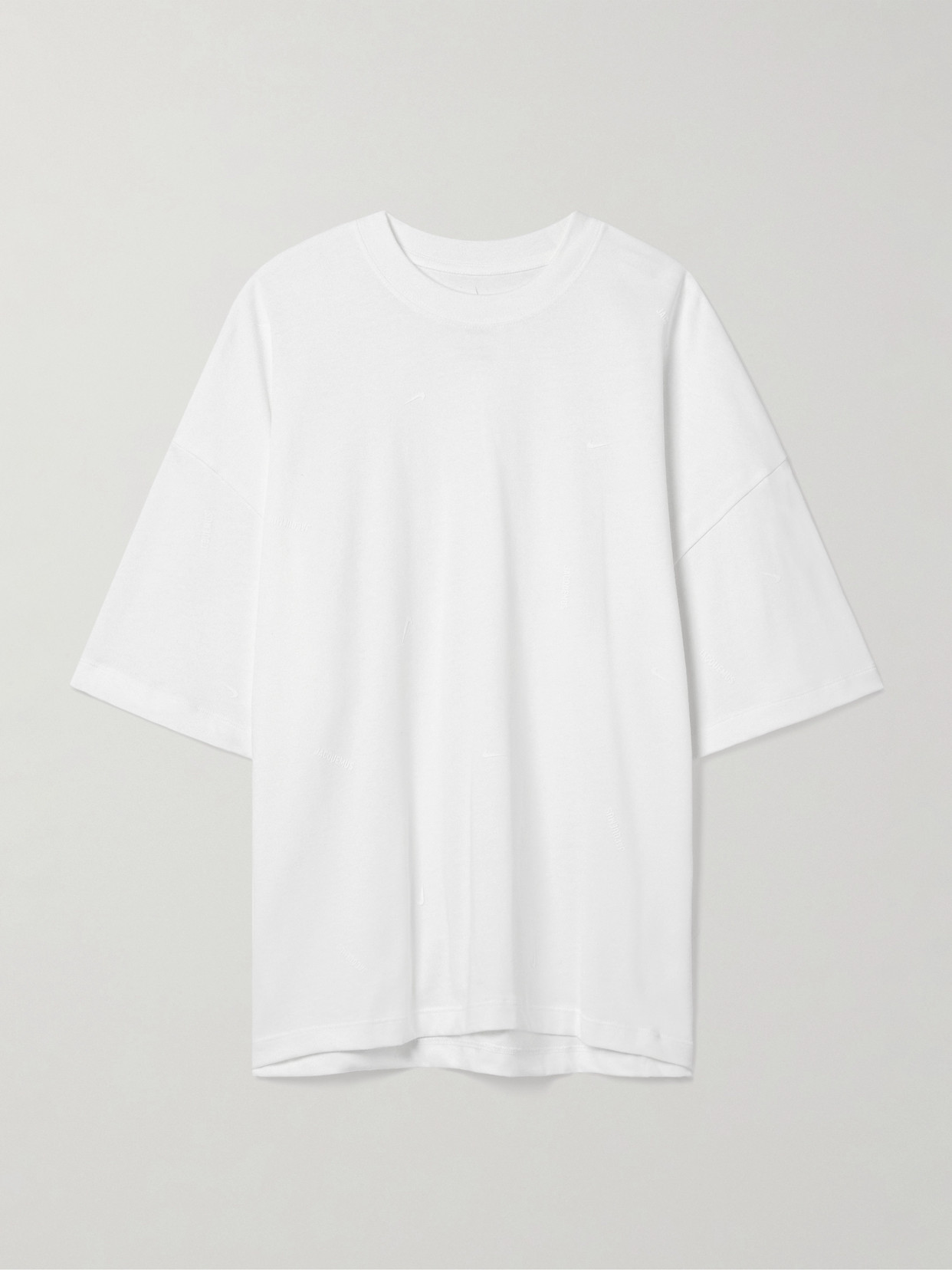 Nike - + Jacquemus Oversized Appliquéd Cotton-jersey T-shirt - White