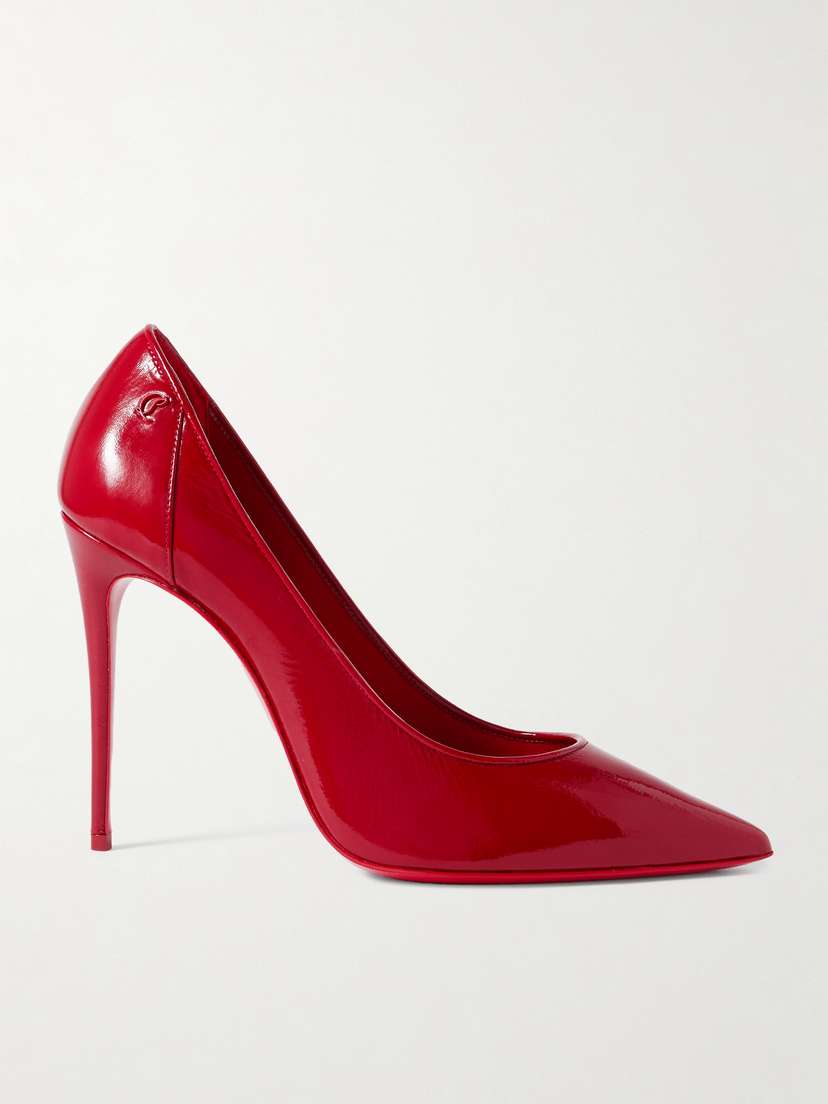 Christian Louboutin Sporty Kate 100 Patent-leather Pumps