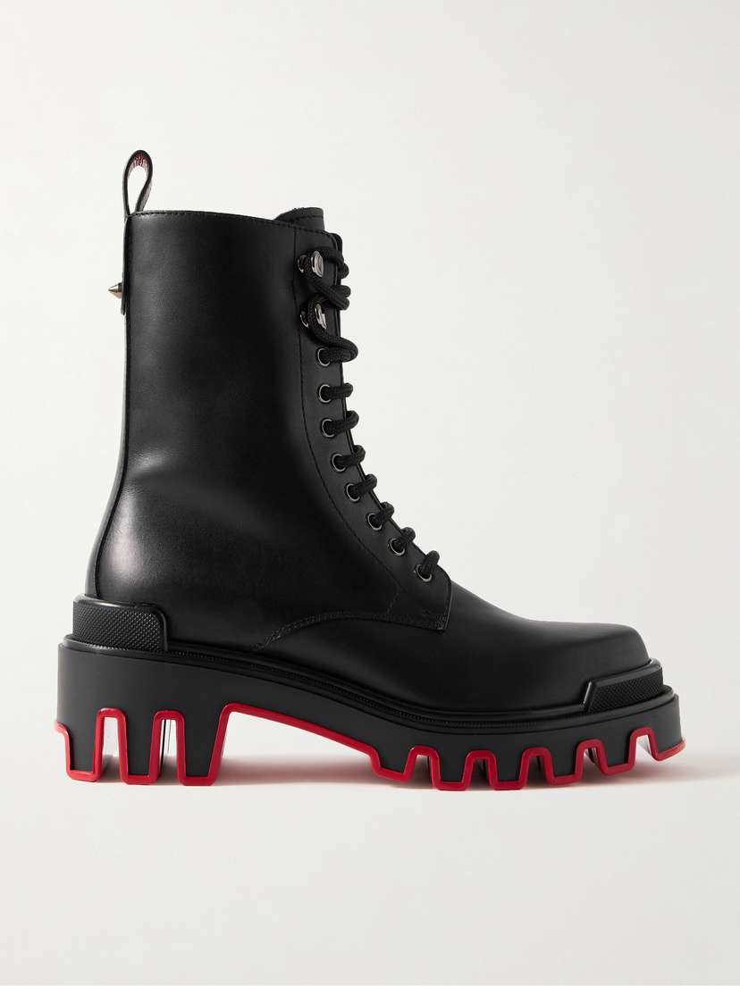 Christian Louboutin Dune Trott Alta Leather Ankle Boots
