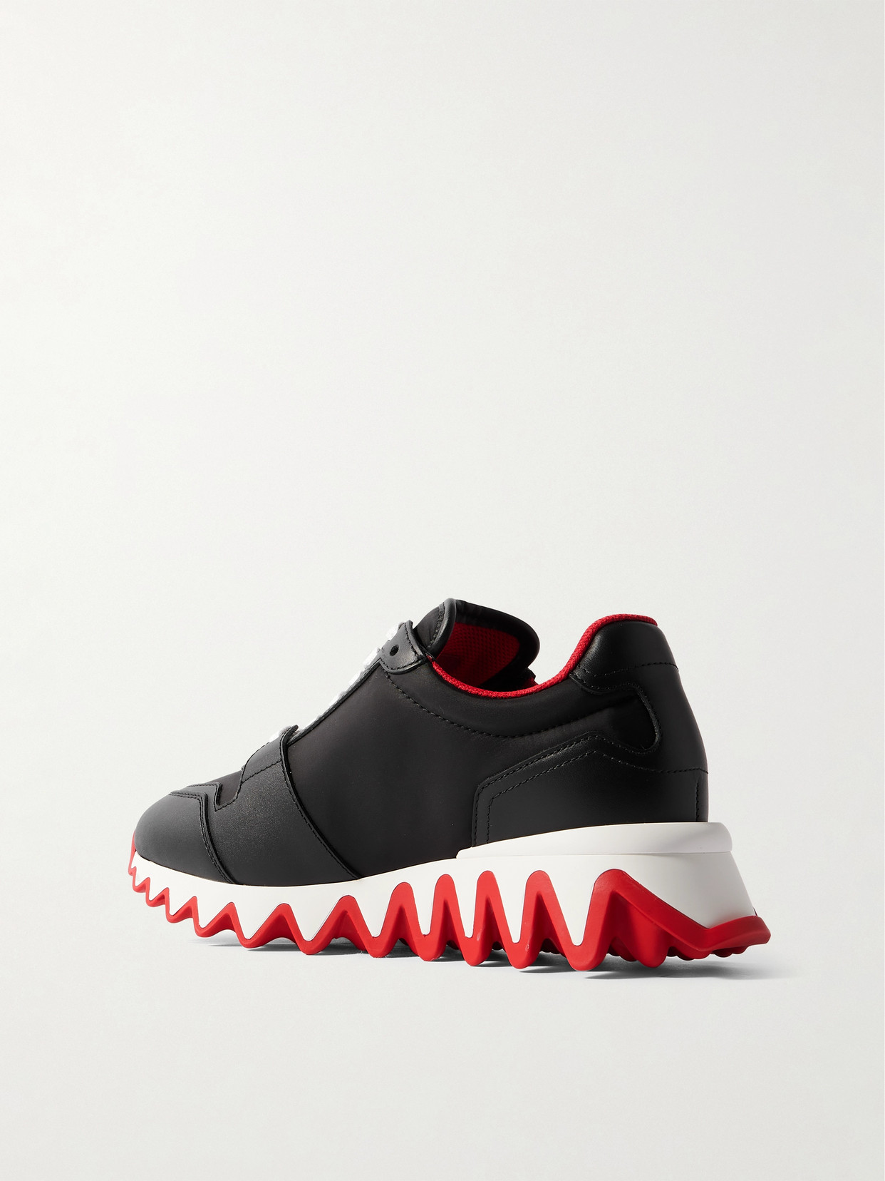 Christian Louboutin Nastroshark Low-top Sneakers In Black