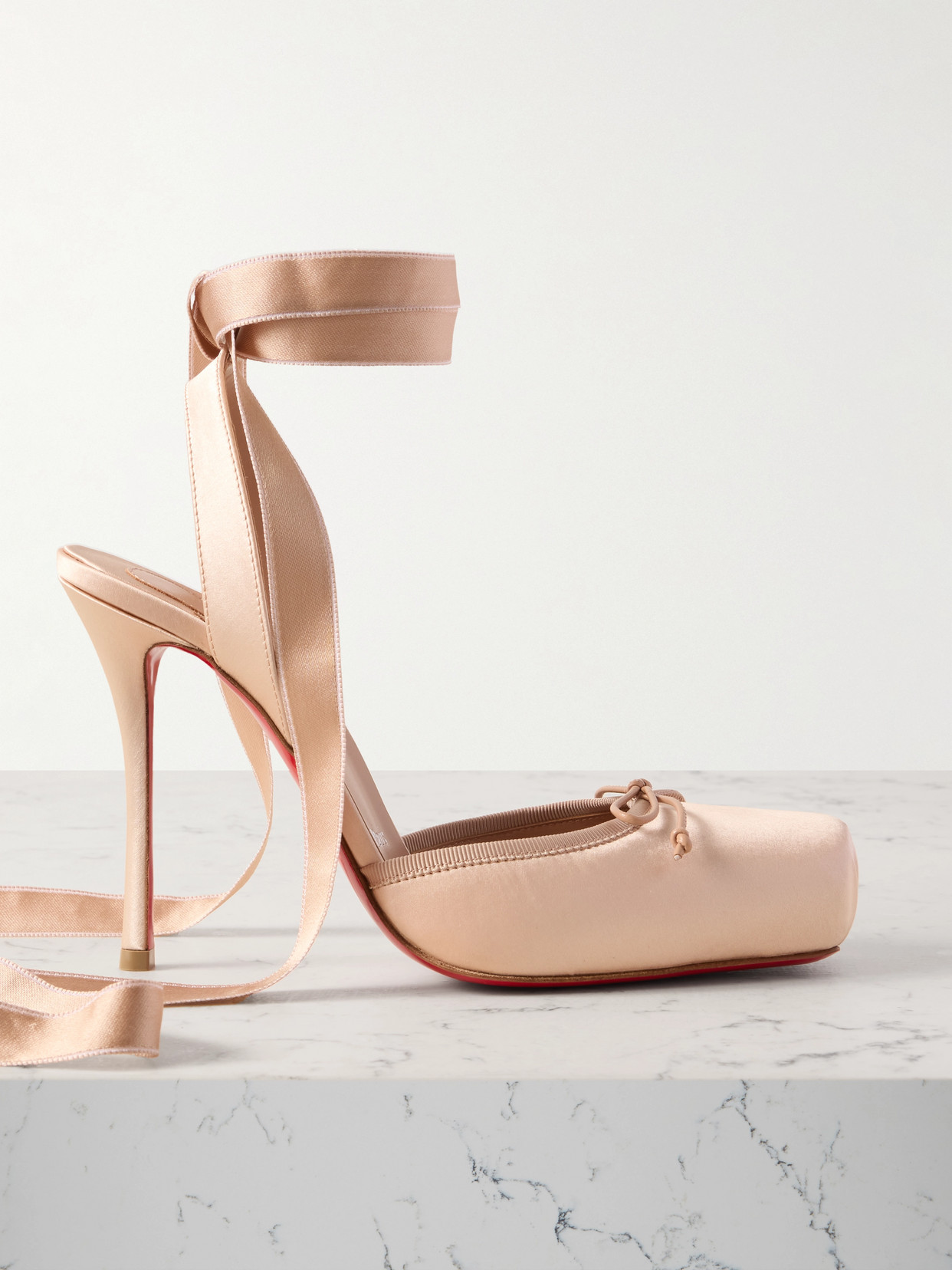 Christian Louboutin Tatooshka Spike Sandal In Pink