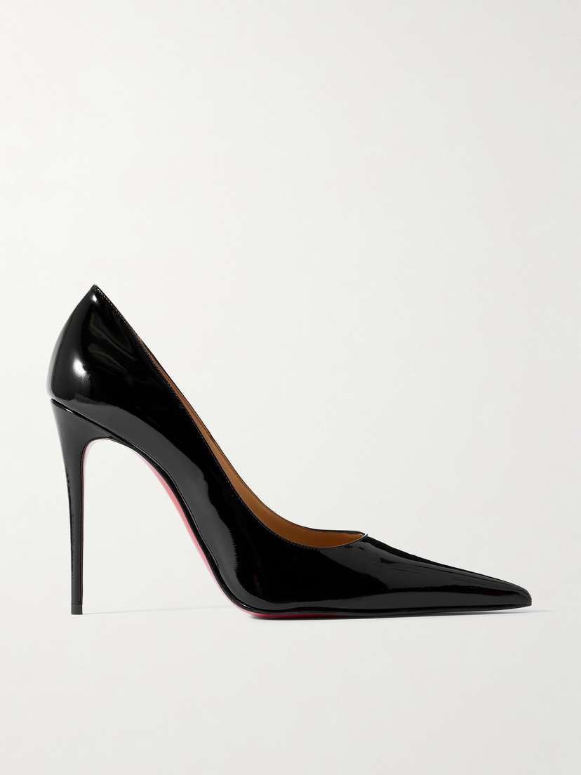 Christian Louboutin Kate Max 100 Patent-leather Pumps