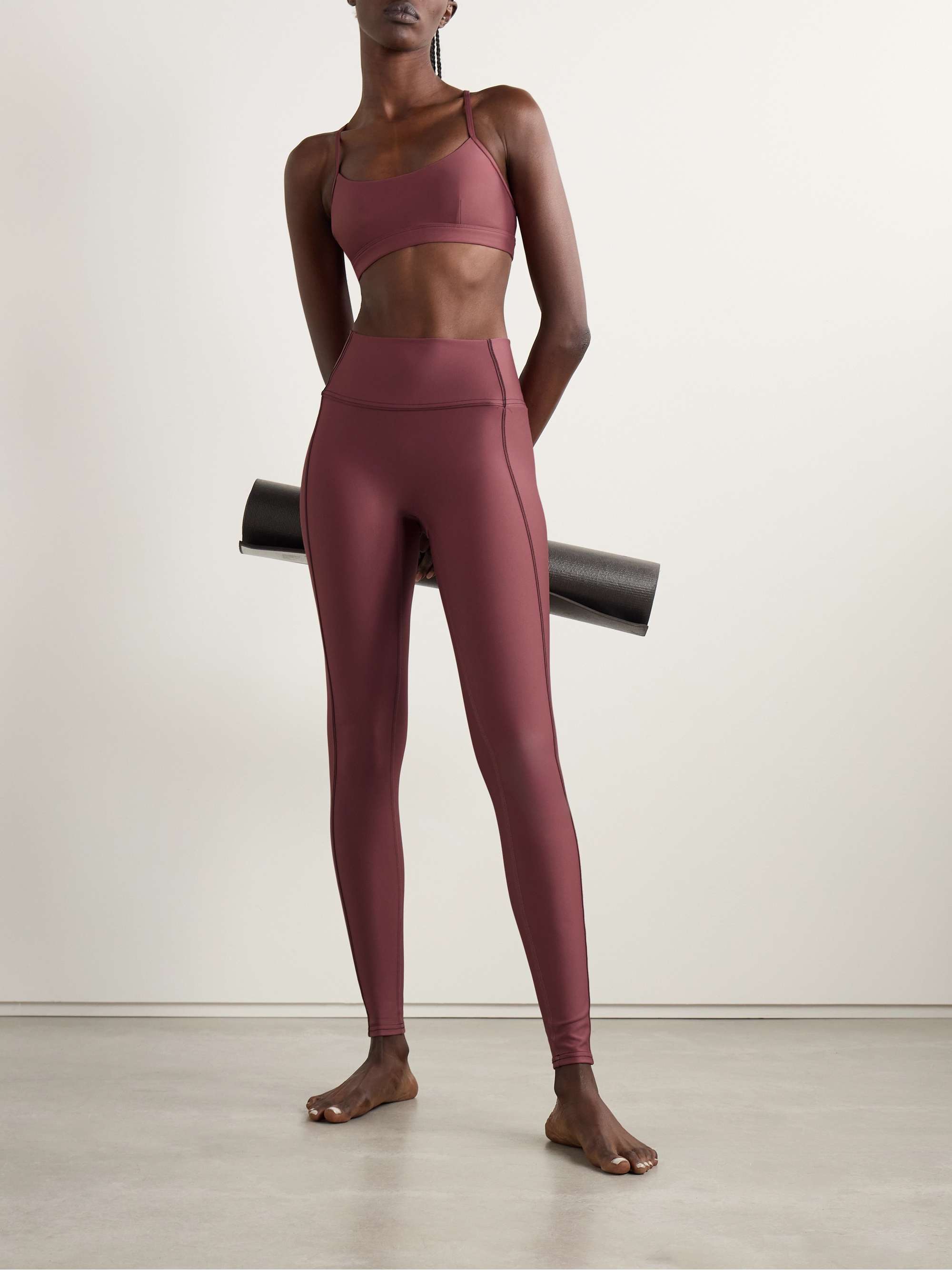ALO YOGA Airlift Intrigue cutout stretch sports bra