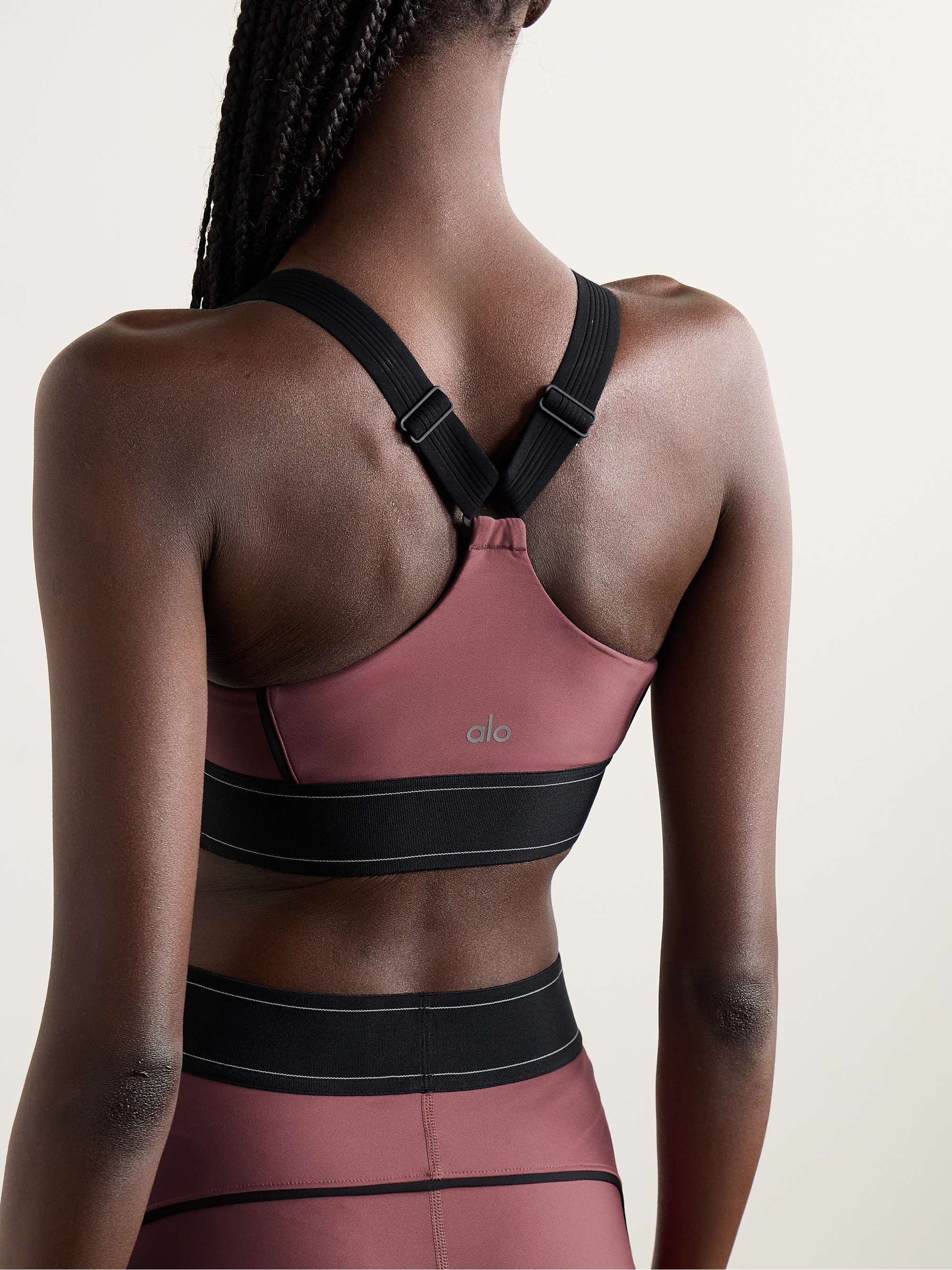 ALO YOGA Suit Up Airlift sports bra | NET-A-PORTER ALO YOGA Suit Up Airlift sports bra | NET-A-PORTER