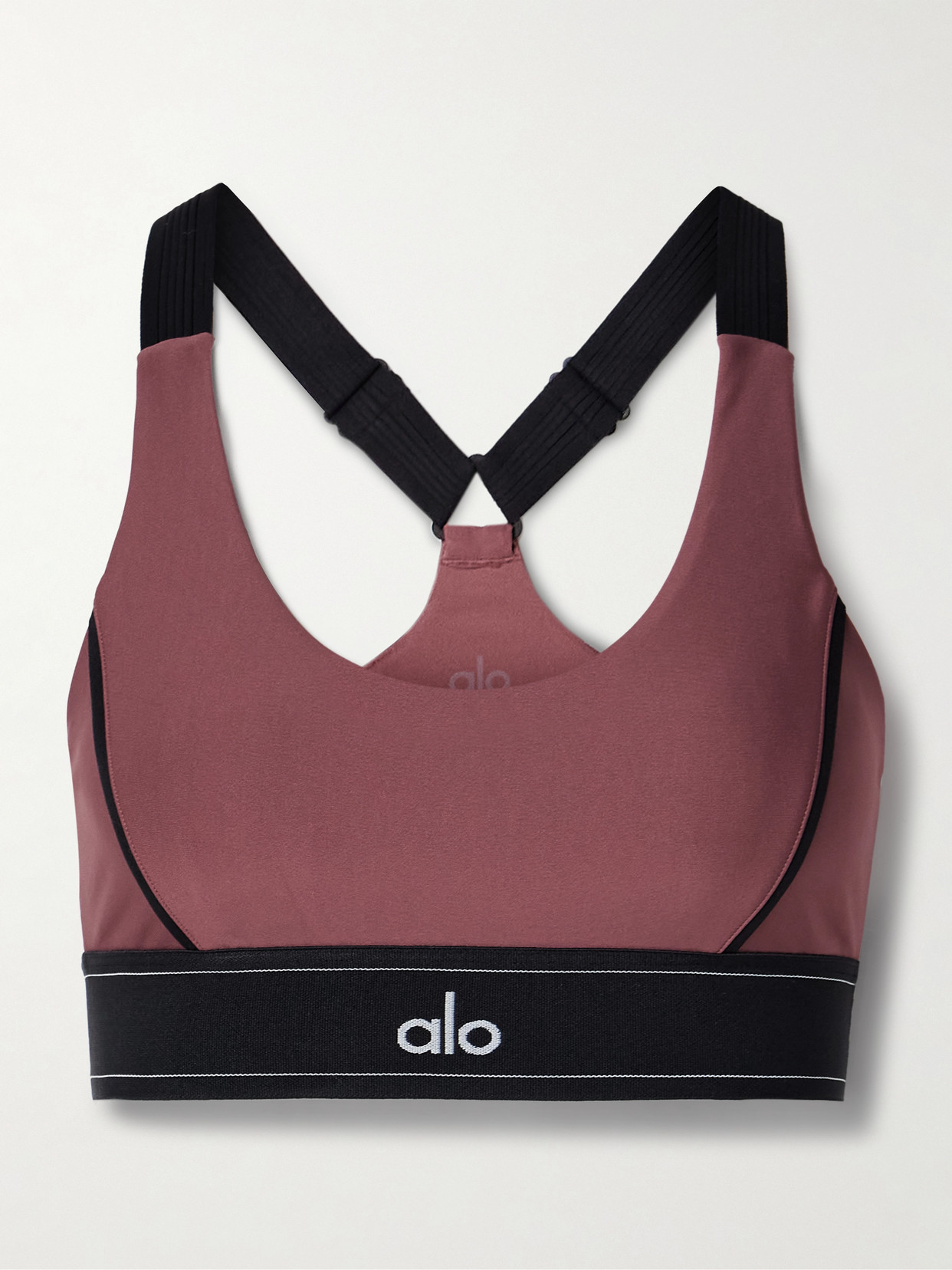 Alo Yoga - Suit Up Airlift Sports Bra - Red