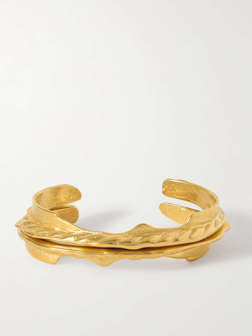 YSSO Calypso Set-of-two Gold-plated Cuffs