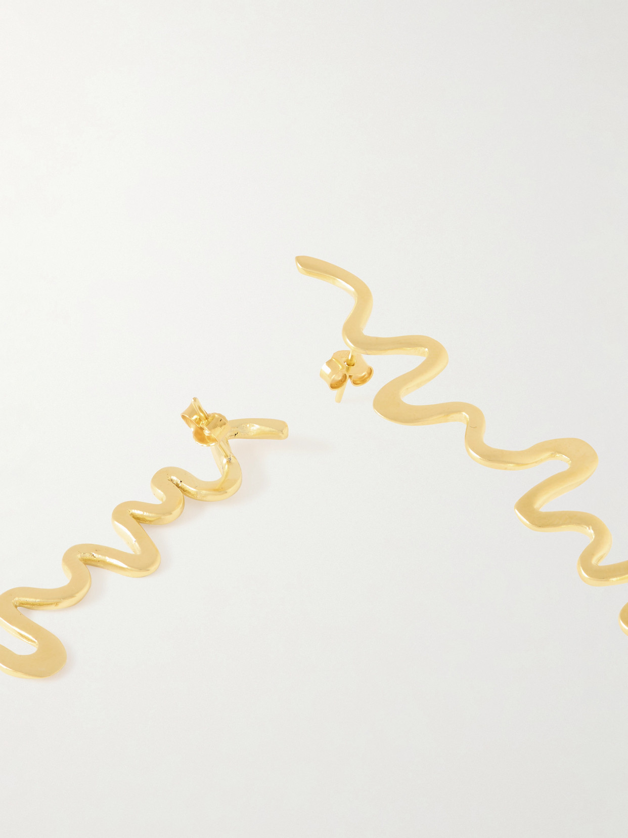 Ysso Shore Gold-plated Earrings In Gold
