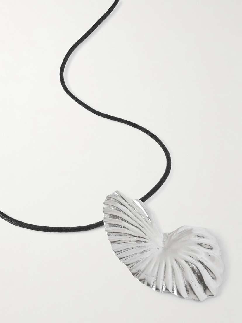 YSSO The Birth Of Venus Sterling Silver And Cord Necklace