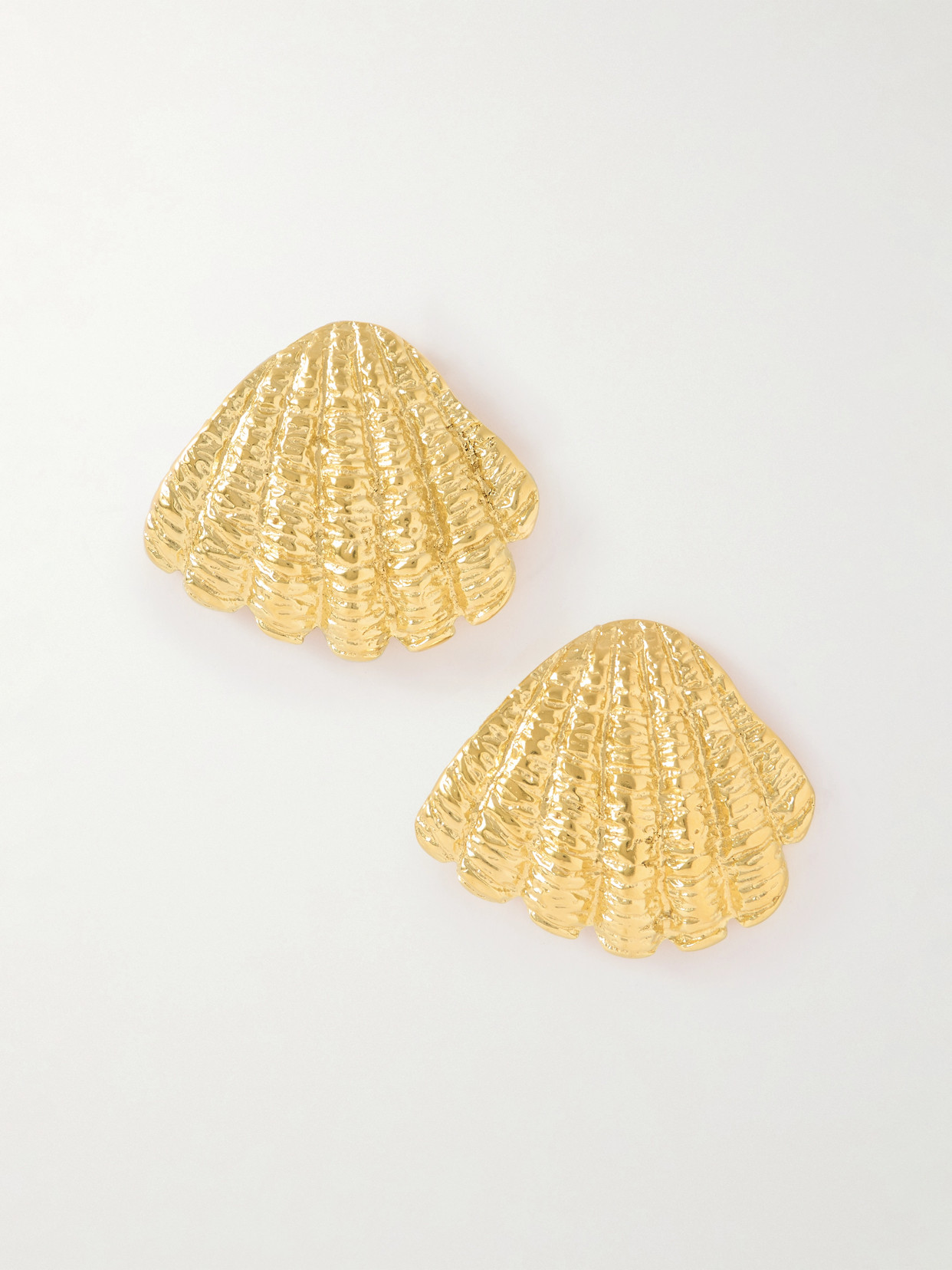 Ysso Whisper Of The Wind Gold-plated Earrings