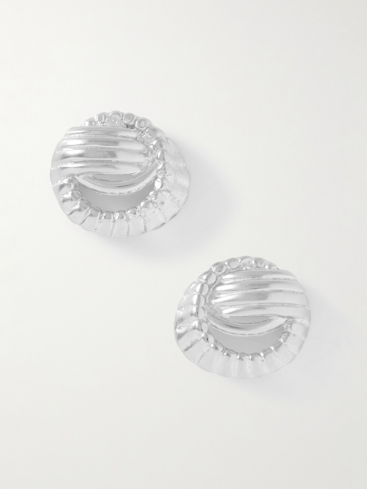 Ysso Nike Sterling Silver Earrings