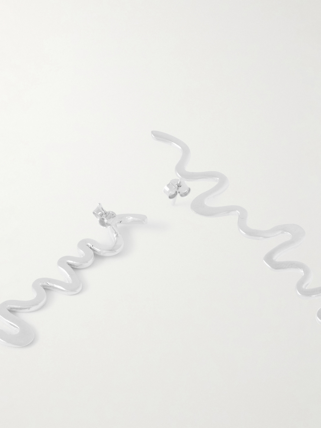 Ysso Shore Sterling Silver Earrings In Silver