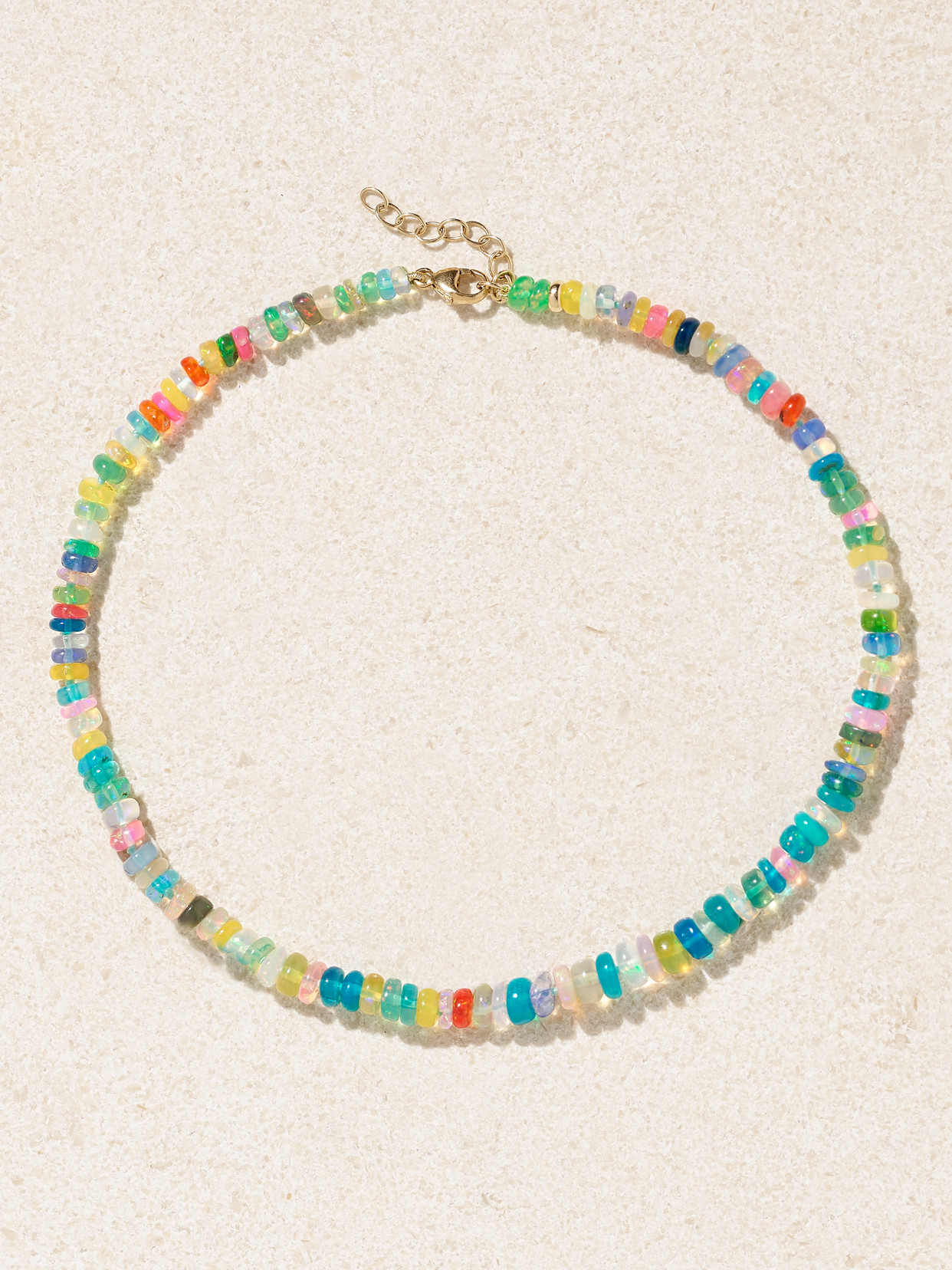 Jia Jia Gold Multi-stone Anklet