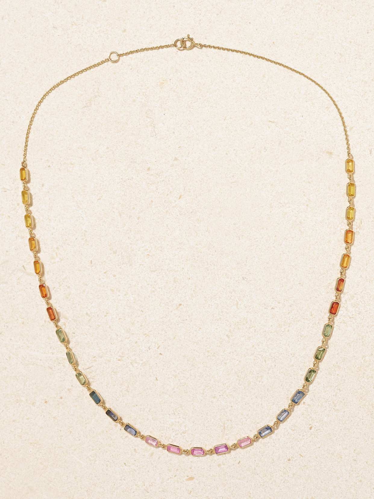 Jia Jia 14-karat Gold Sapphire Necklace