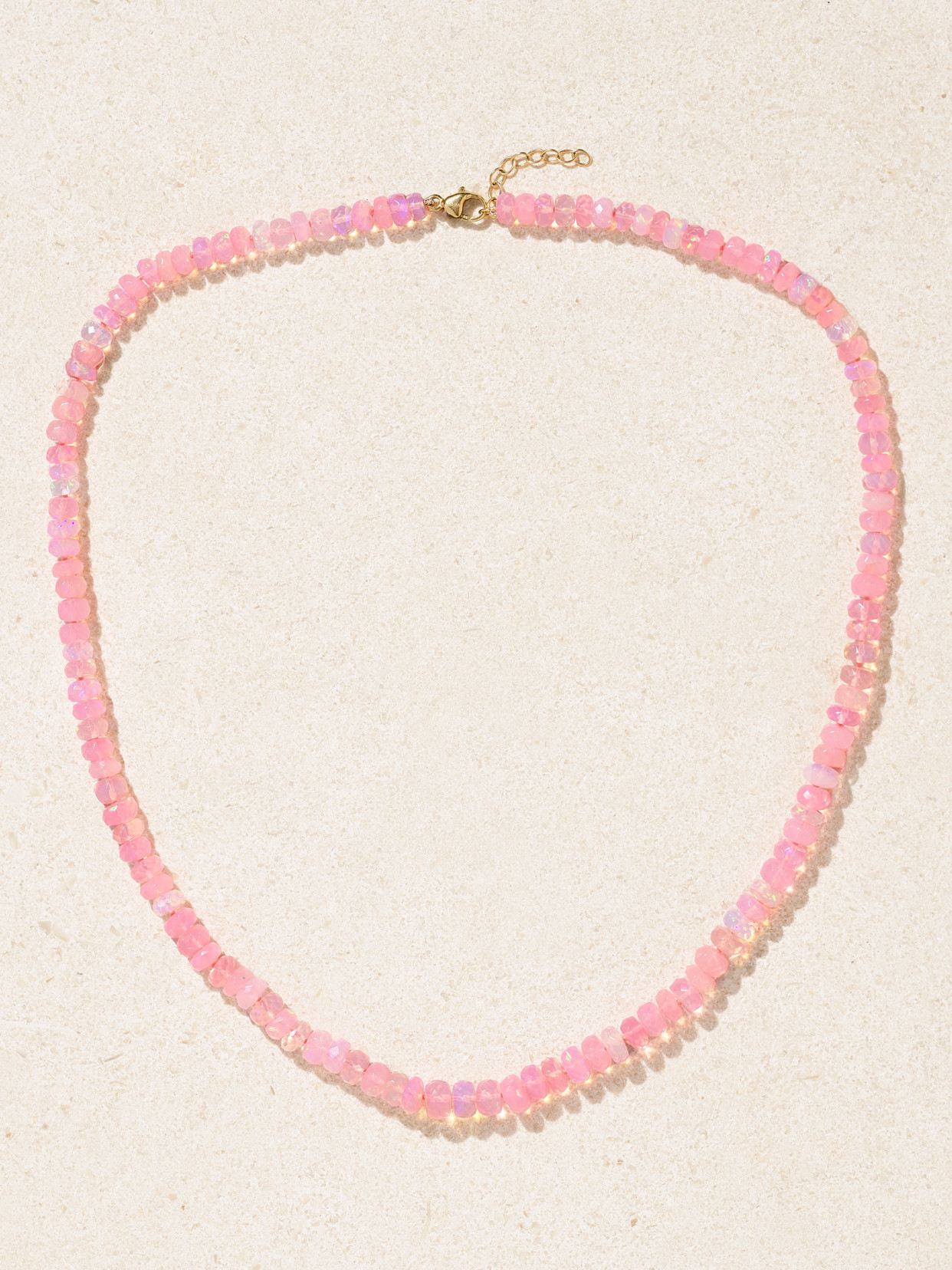 Jia Jia 14-karat Gold Opal Necklace In Pink