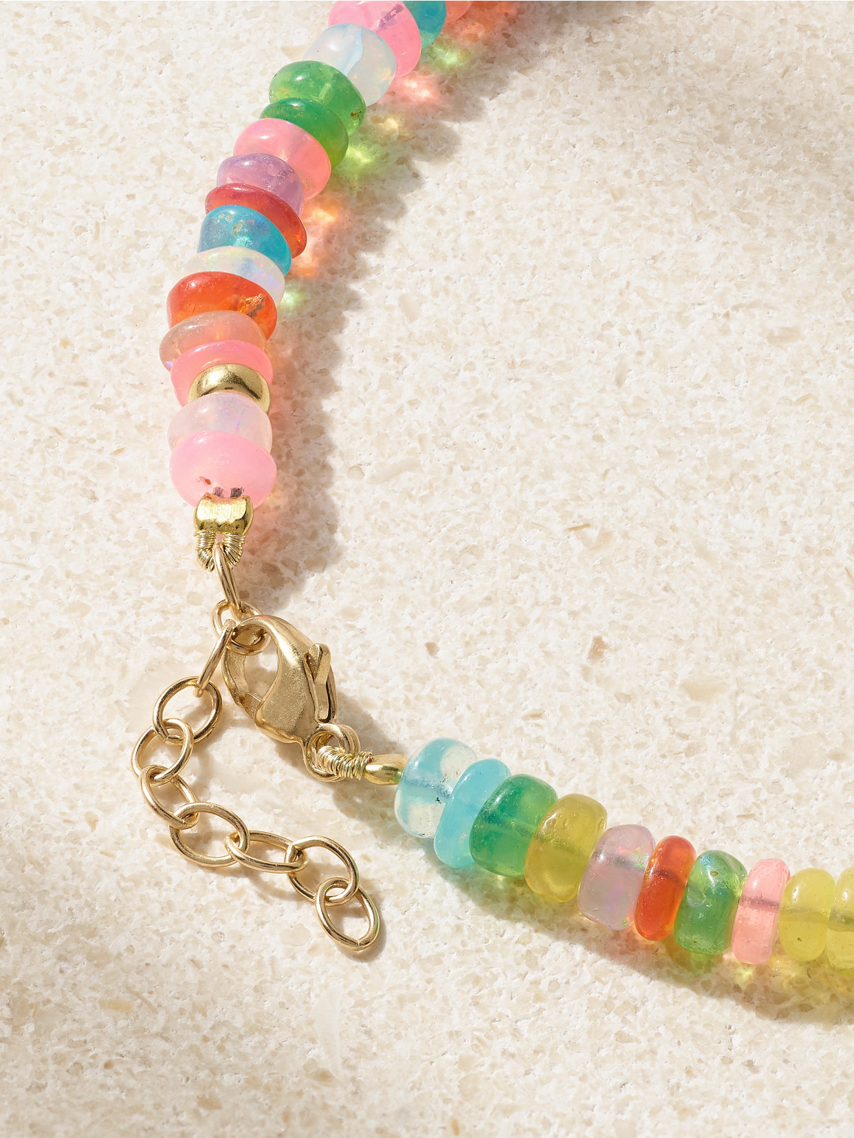 Shop Jia Jia Gold Opal Bracelet In Multi
