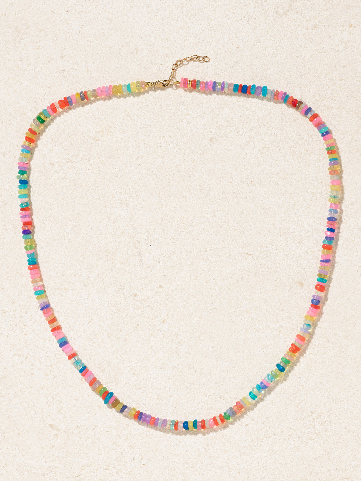 Jia Jia Soleil Gold Opal Necklace In Multi