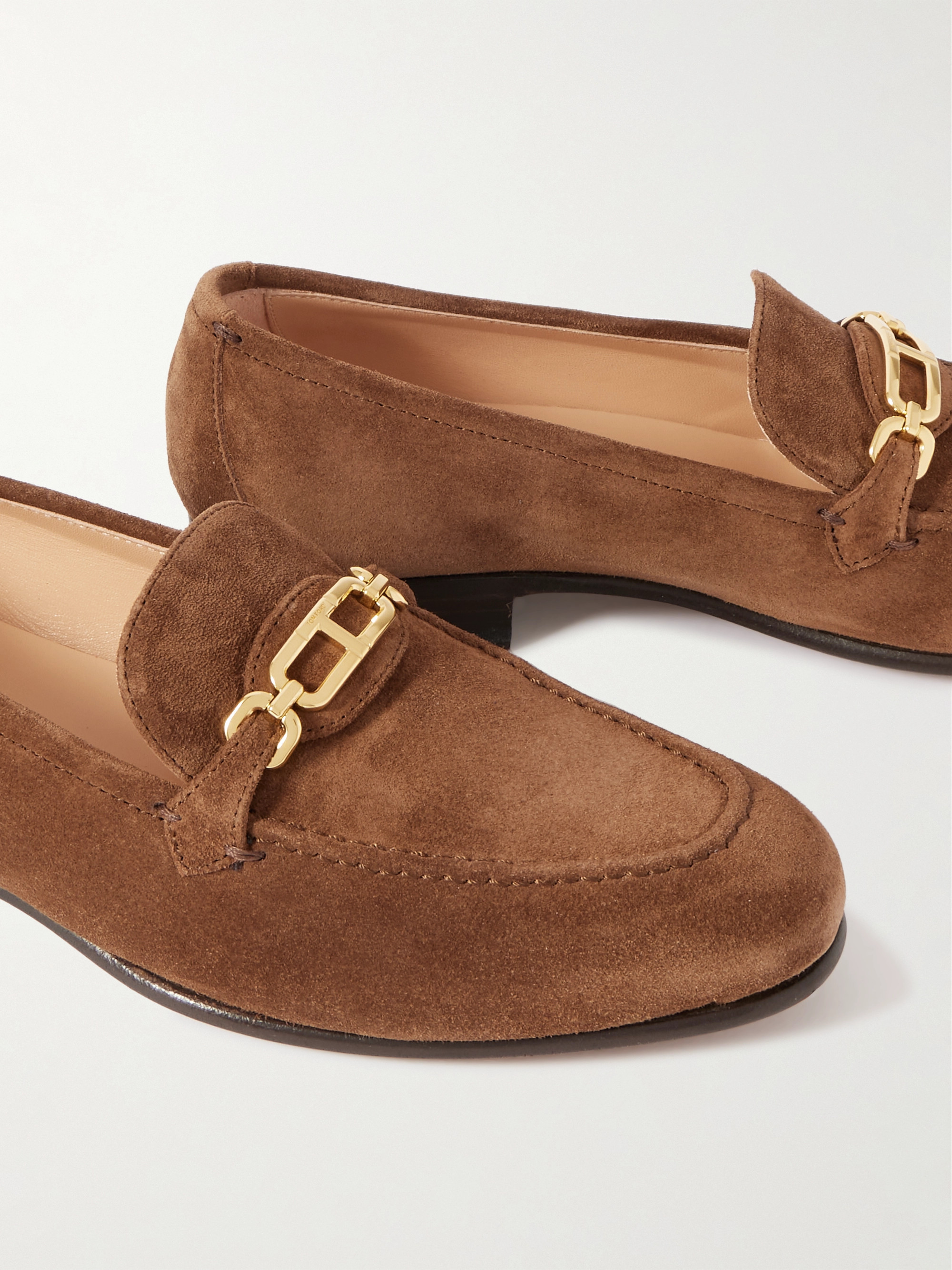 Tom Ford - Embellished suede loafers | Plush
