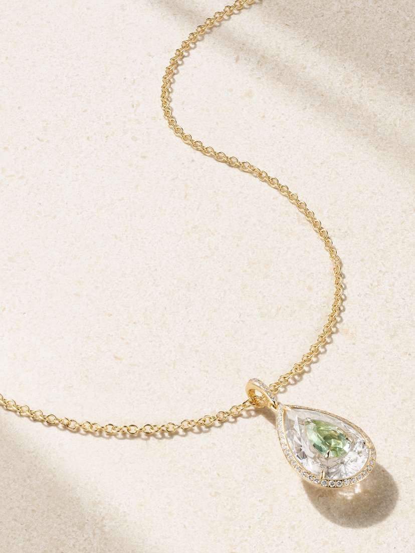 Boghossian Shine 18-karat Gold Multi-stone Necklace