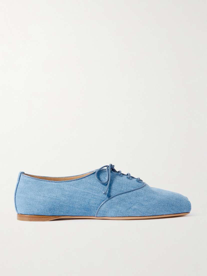 Gabriela Hearst Maya Denim Brogues