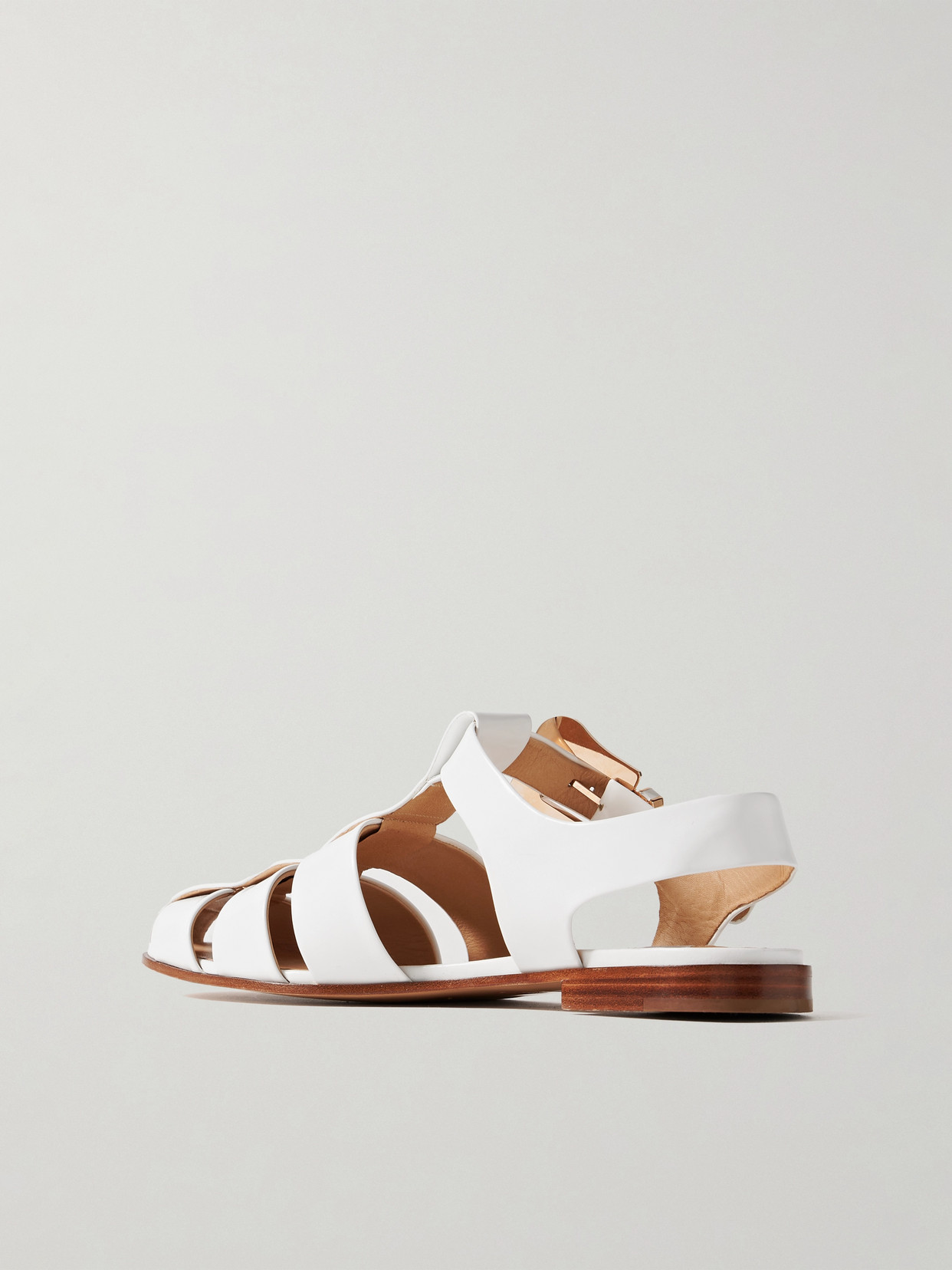 GABRIELA HEARST ZOEY LEATHER SANDALS