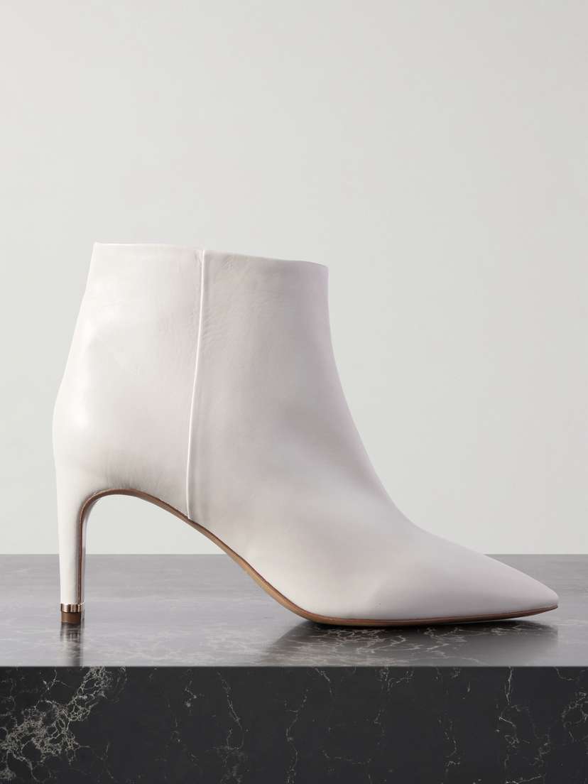 Gabriela Hearst Sanson Leather Ankle Boots