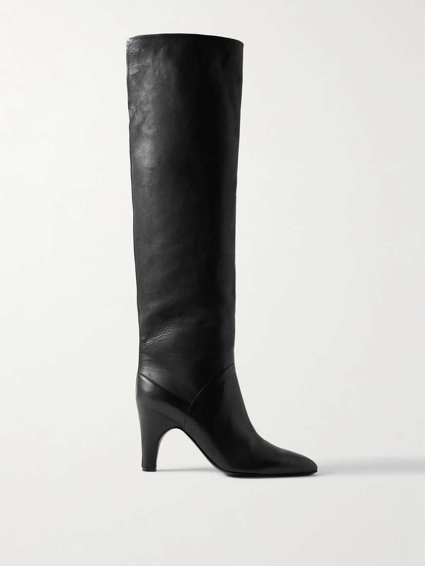 Gabriela Hearst Hana Leather Knee Boots