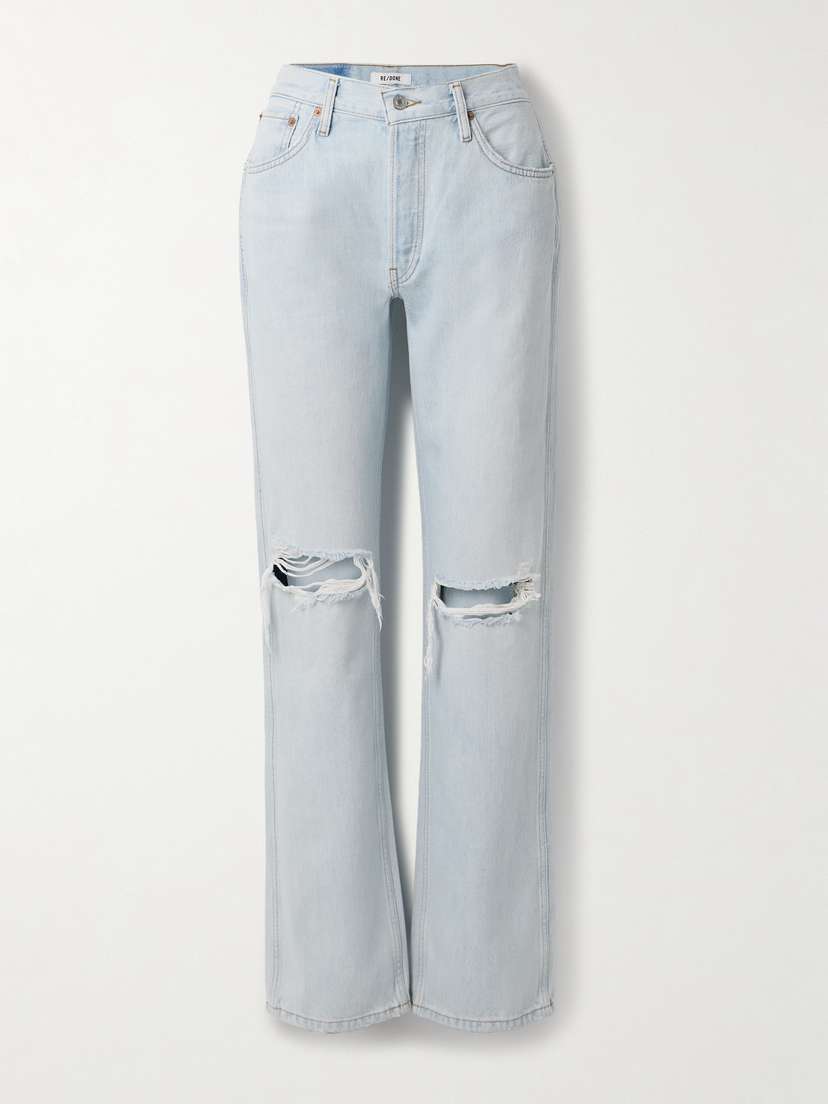 RE/DONE 90s Loose High-rise Straight-leg Jeans