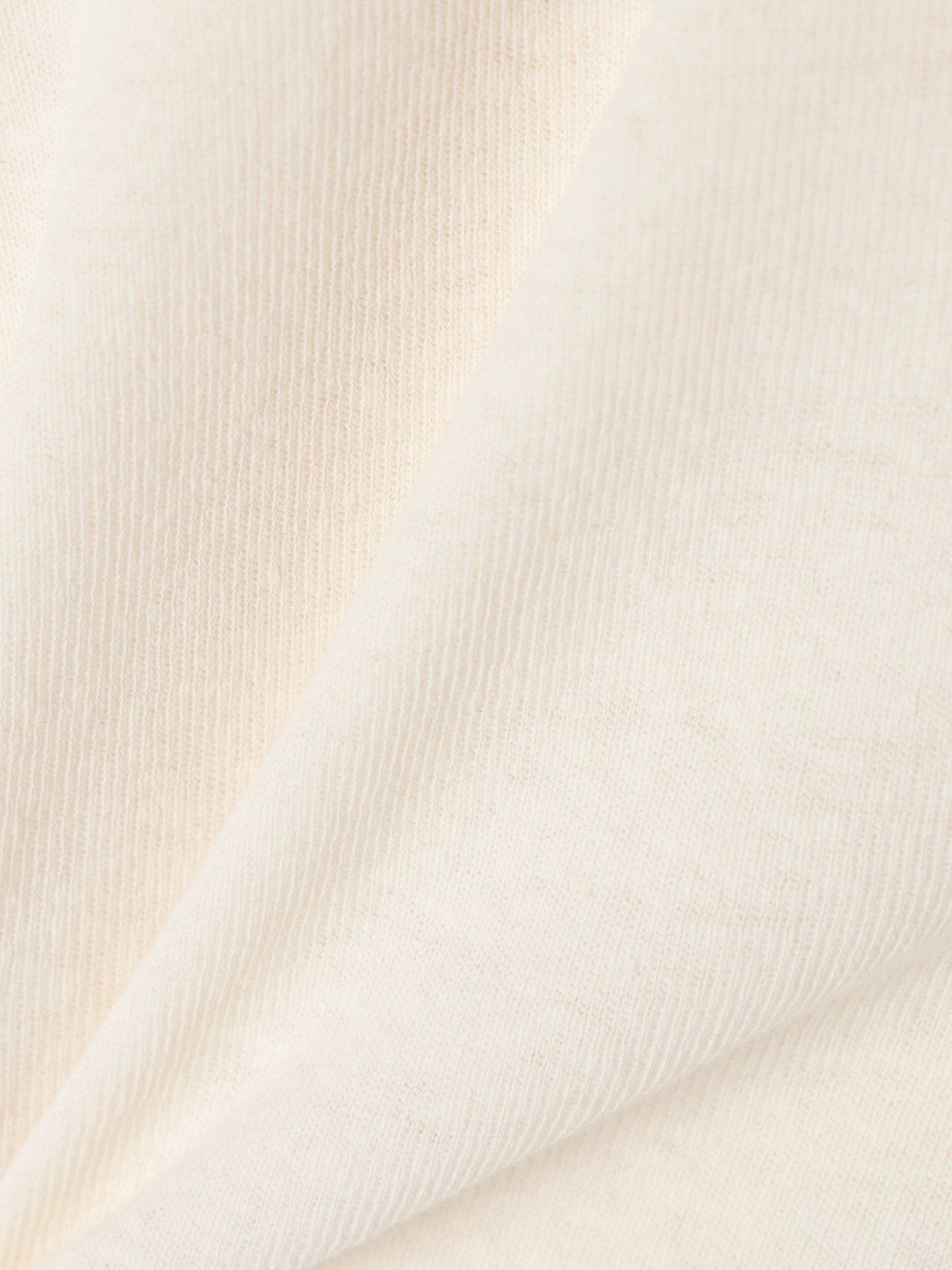 Re/done + Hanes 90s Baby Cotton-jersey T-shirt In Off-white