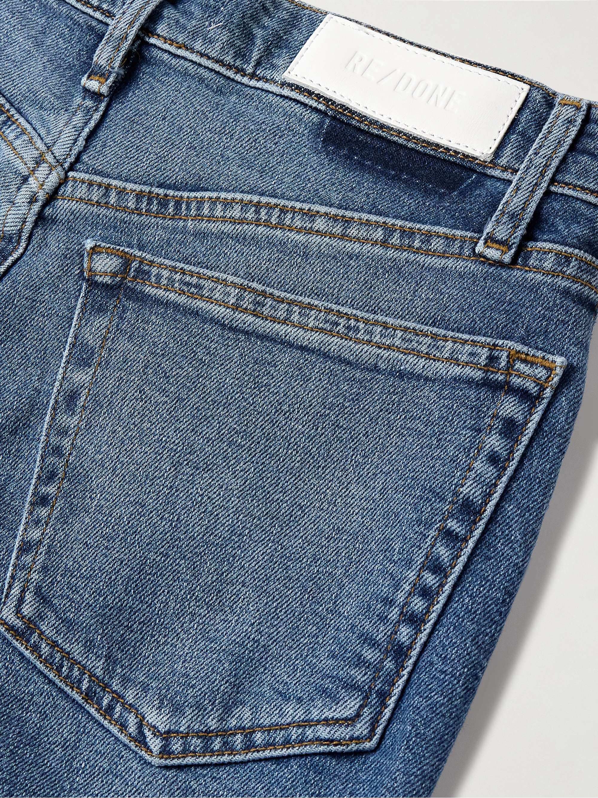 RE/DONE 70s Stove Pipe high-rise straight-leg jeans