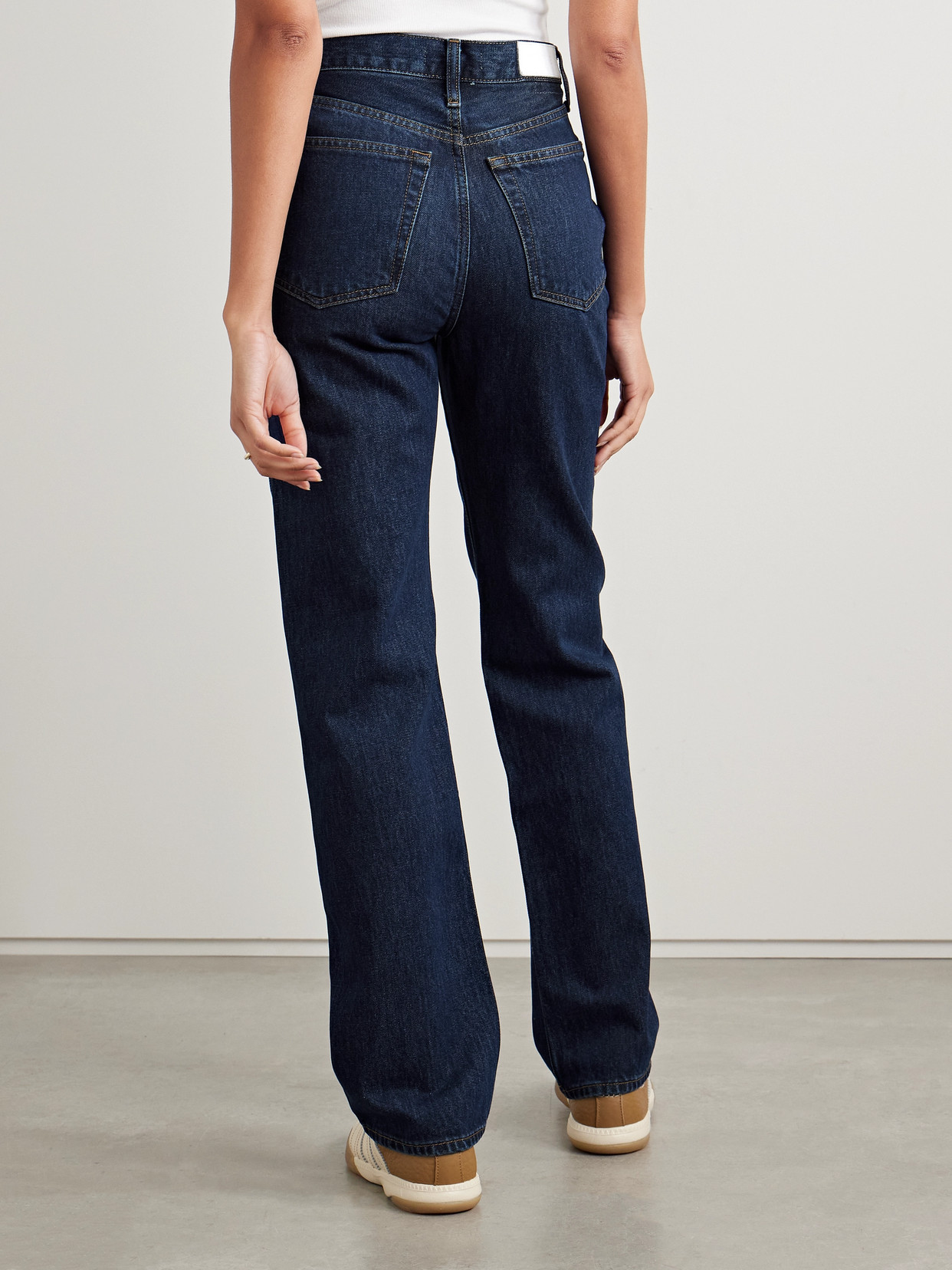 Re/done Comfort Stretch 70s Bootcut Jeans In Blue