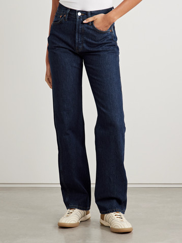 RE/DONE 90s Loose high-rise straight-leg jeans