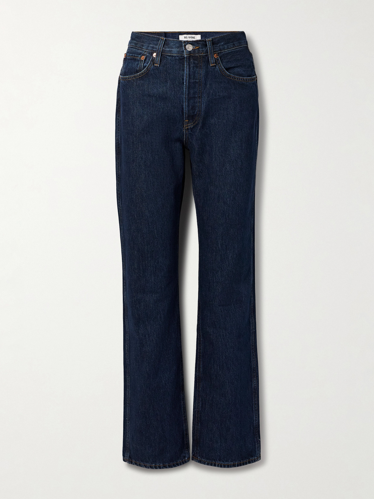 Re/done Comfort Stretch 70s Bootcut Jeans In Blue