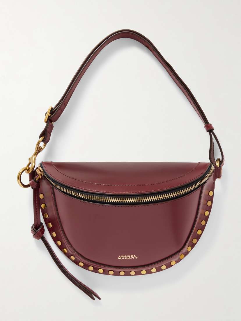 Isabel Marant Skano Studded Leather Belt Bag