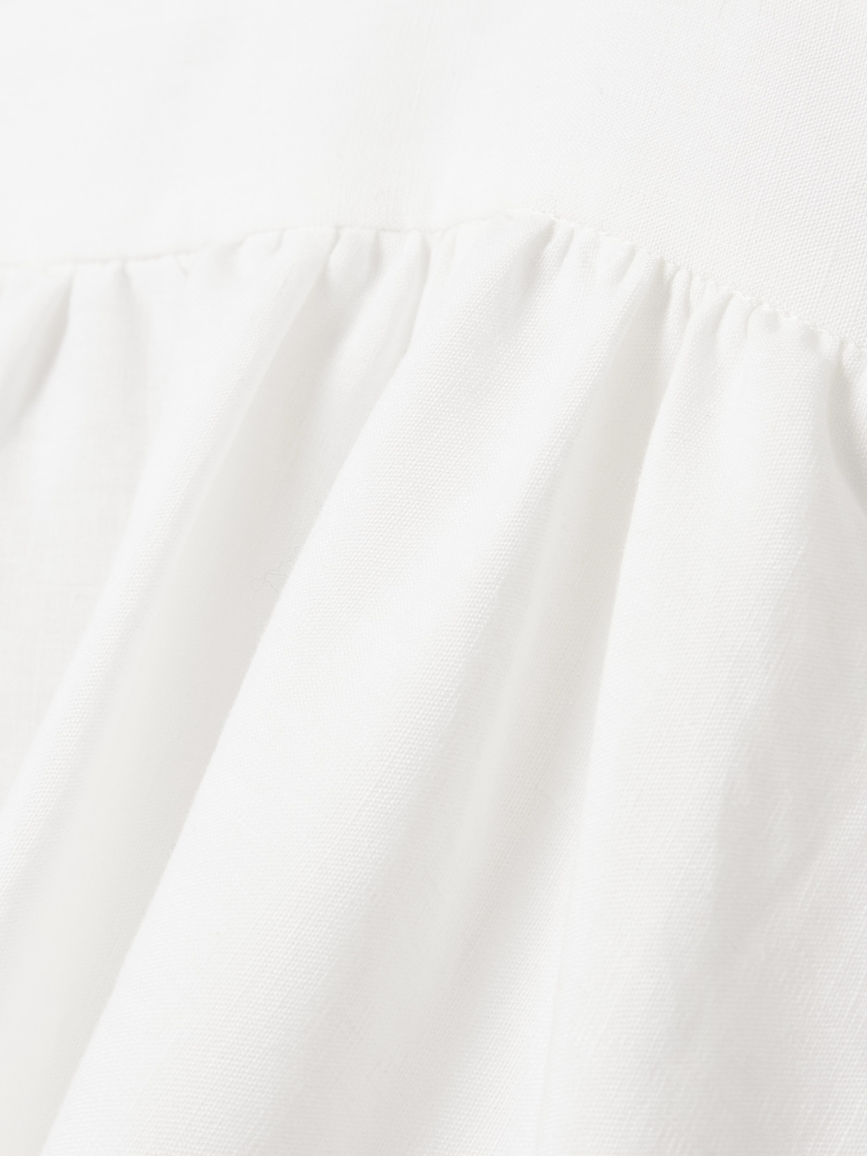Gabriela Hearst Ahmose Maxi Dress In White Aloe Linen In White