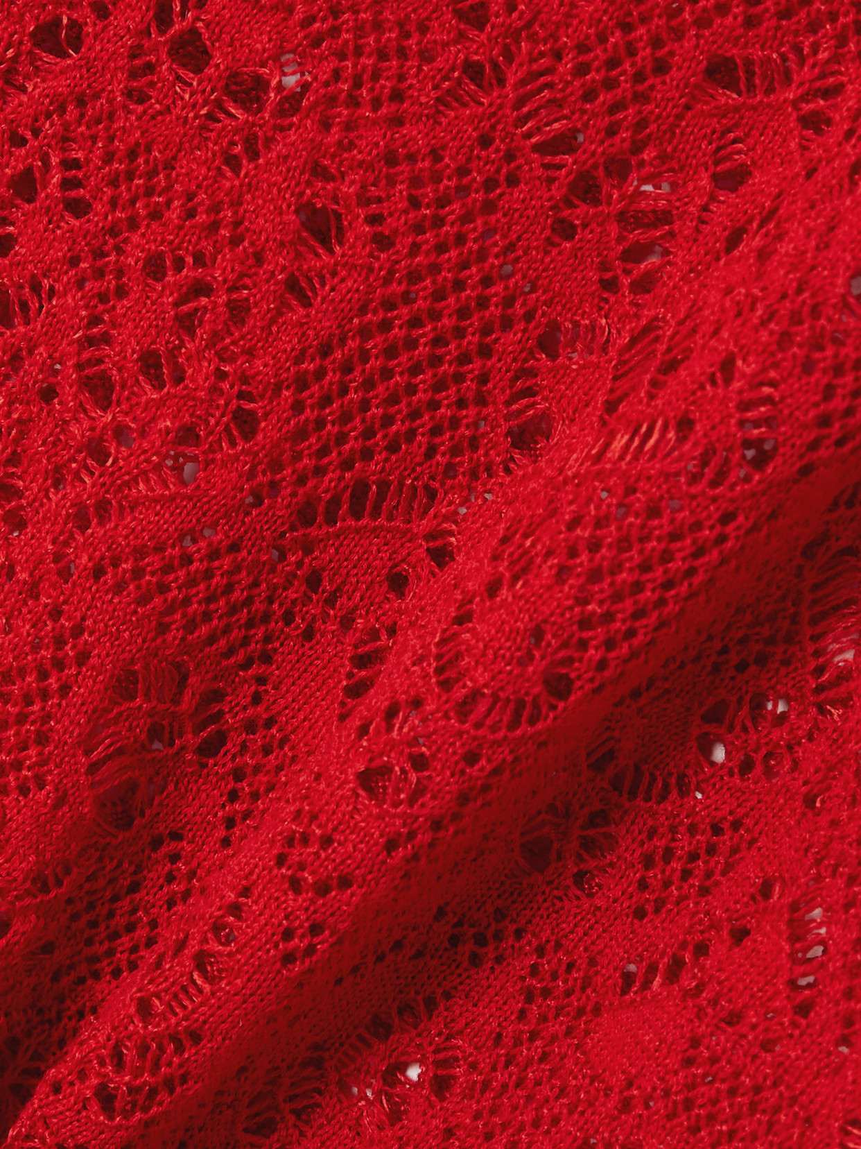 Gabriela Hearst Pontus Wool And Silk-blend Top In Red