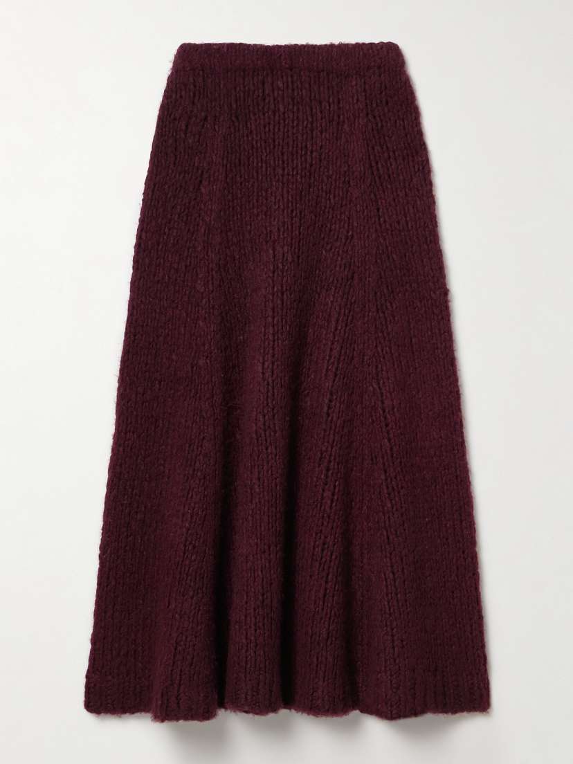 Gabriela Hearst Perses Cashmere Midi Skirt