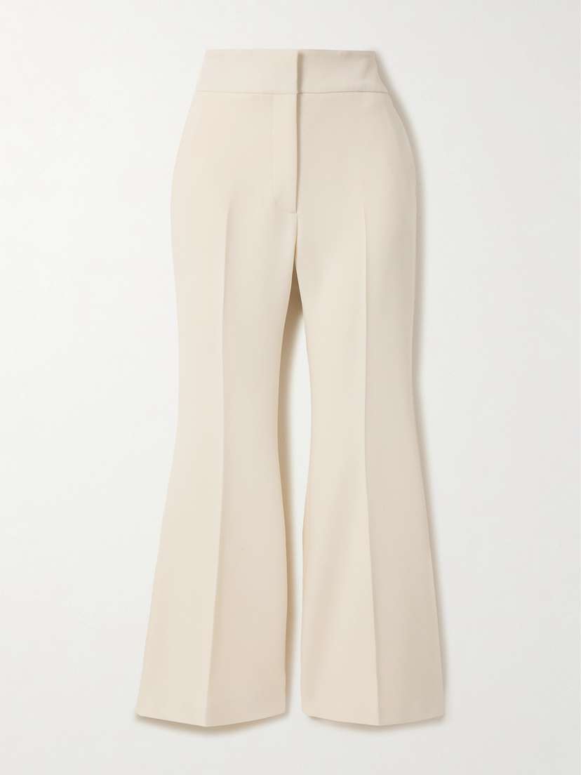 Gabriela Hearst Marsh Wool Flared Pants