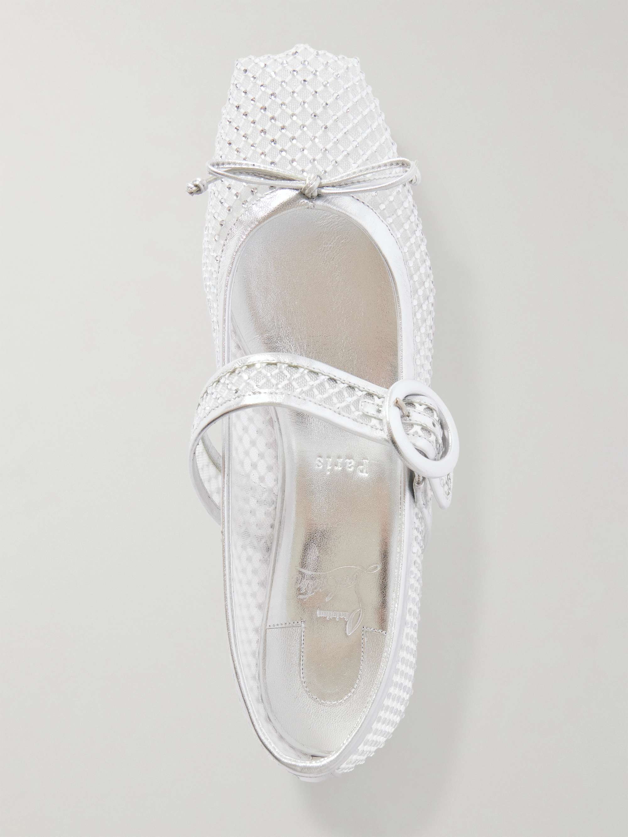 CHRISTIAN LOUBOUTIN Mamastrapitina crystal-embellished